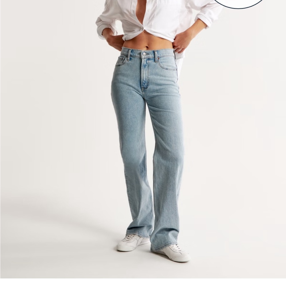 Abercrombie 90s High Rise Straight
